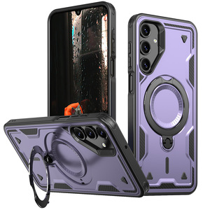 Anneau de téléphone magnétique rotatif armure appropriée étui de protection Anti-chute pour Samsung <span class=keywords><strong>Galaxy</strong></span> A16 A26 A56 A06S A06 A05 S25 - Product Image 5