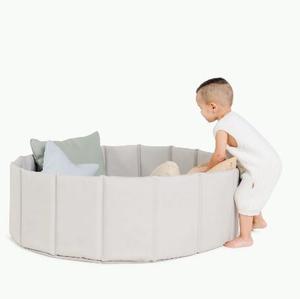 Grande fosse à balles Portable pour bébé, <span class=keywords><strong>piscine</strong></span> à balles <span class=keywords><strong>pliable</strong></span>, océan, maison de jeux, sac de rangement en cuir pu, jeu pour enfants - Product Image 2