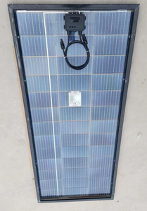 Panneau solaire rigide transparent 190W avec cadre noir pour camping-car, caravane, motorhome, OEM personnalisé - Product Image 3