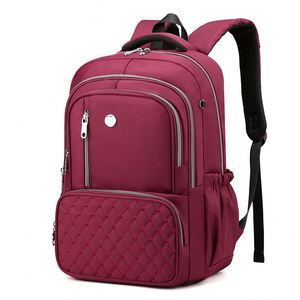 Fashion <b>Waterproof</b> Nylon Multi Compartment <b>Women</b> Commuting Bag Big Capacity Anti Theft Girl's <b>Backpack</b> - Product Image 6