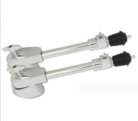 Pièces de batterie de jazz personnalisées Jambe de batterie Premier Chrome Jambes de grosse caisse télescopiques