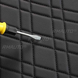 Housses de siège de voiture complètes 5 places, housses de siège automobiles en cuir PU imperméables pour Ford F150 Crew Cab 2009 - 2021 - Product Image 4