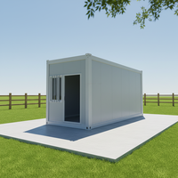 Maison conteneur pliable de qualité supérieure, installation rapide, avec salle de bain et chambre à coucher