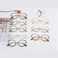 Gafas con Forma de Ojo de Gato, Anti Luz Azul, Diseño Elegante, Protección Ocular, Montura Óptica CR39 para Mujer