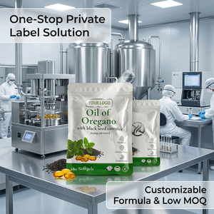 โรงงาน ODM ขายส่งแคปซูลน้ำมันออริกาโนป่า สำหรับสุขภาพตามฤดูกาลและการเสริมภูมิคุ้มกัน รับผลิตแบบ OEM ฉลากส่วนตัว ผสมสูตรตามสั่ง - Product Image 1