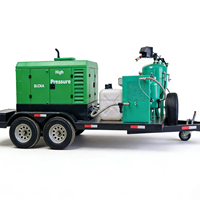 Machine de sablage sèche et humide utilisable en ingénierie DB 500 sur remorque mobile à vendre