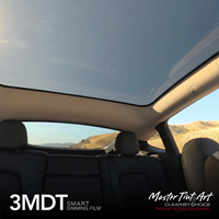 Película Inteligente para Control de Atenuación M9 MT35, Negra 3MDT, Tinte Inteligente, 89% de Rechazo de Calor, 100% de Protección UV, Autoregenerable, para Tesla Model
