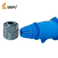 Connecteur électrique industriel standard CEE IP44 16A 2P+E 3 pôles 4 pôles 5 pôles fabriqué en Chine