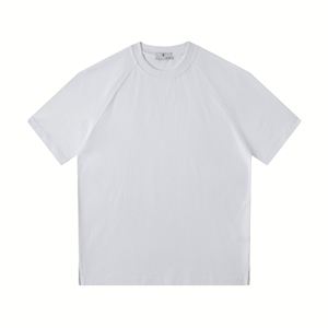 Camiseta Casual de Manga Corta para Hombre, 260g, 100% Algodón, Cuello Redondo, Estampado Luminoso Bordado de Alta Calidad, Corte Regular, Tejido Grueso, Secado Rápido - Product Image 4