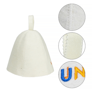 Un gorro de sauna de lana pura que muestra su nombre con orgullo mientras el calor intenta alcanzar <span class=keywords><strong>tu</strong></span> cabeza <span class=keywords><strong>y</strong></span> fracasa en su esfuerzo. - Product Image 2