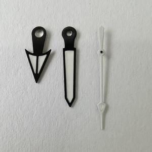 Aiguilles de montre lumineuses vertes pour mouvement NH35/NH36, accessoires de montre, <span class=keywords><strong>aiguille</strong></span> noire pour horloger - Product Image 1