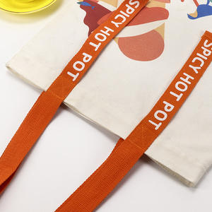 Custom Organic Cotton <b>Drawstring</b> <b>Bag</b> <b>Small</b> Plain Recycled Canvas <b>Bags</b> with Logo for Shopping - Product Image 3