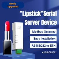 Convertidor de Riel DIN RS485 a Ethernet GCSY, Puerta de Enlace Modbus, Modbus RTU a TCP, Protección Watchdog USR-DR134
