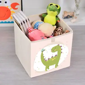 热卖环保天然健康面料可折叠储物盒新款中式折叠箱玩具储物篮