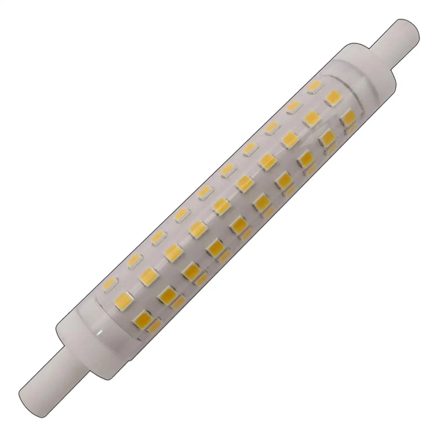 LEDセラミック熱放散AC220-240V * 118mmは360度調光可能なr7s電球10Wを放出します