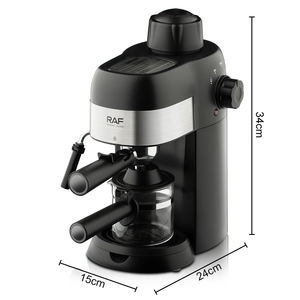 Cafeteras 800W fácil de limpiar 4 tazas antigoteo fácil operación 3,5 bar máquina de <span class=keywords><strong>café</strong></span> espresso - Product Image 5