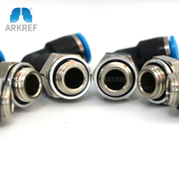 Conector Neumático Rápido de la Marca Alemana FESTOS, Conexiones en L de Empuje Rápido QSLL-G1/4-8