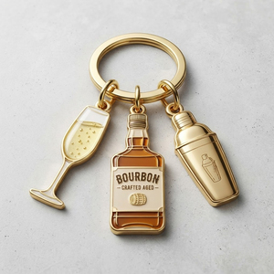 Ouvre-bouteille vintage marin salé pour rhum épicé, poulpe, ancre, cadeaux nautiques pour hommes, cadeaux personnalisés, <span class=keywords><strong>porte</strong></span>-clés sur mesure - Product Image 2