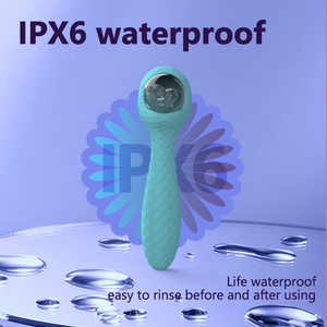 Vibrator Tahan Air dengan Gagang Panjang, Dapat Diisi Ulang via USB, 10 Kecepatan, untuk Wanita dengan Stimulasi Klitoris & Titik G - Product Image 1