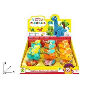 Ape Plastilina Colorata Da Modellare 3+ Anni Dinosauri E Animali Giocattolo Per Bambini - Product Image 2