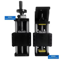 Module linéaire compact en alliage d'aluminium Premium KR40s, entièrement fermé, avec vis à billes, table coulissante à double guide croisé droit