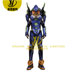  <span class=keywords><strong>Evangelion</strong></span> 01 คุณภาพสูงแบบสั่งทำพิเศษ &amp;   ชุดคอสเพลย์ตัวละครอนิเมะ 02 ชุด พร้อมเสื้อและกางเกงสำหรับการแสดงในงานอีเว้นท์ - Product Image 2