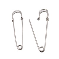 Épingles de sûreté en métal épaissi simples pour sacs à vêtements bricolage à la main mode bijoux écologiques accessoires de couture Minglan CN/GUA
