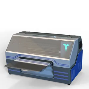 High quality Dtg Uv Flatbed Printer Machine A2 Size T-shirt Printer 5060 UV flat printing machine