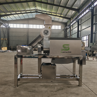 SAIDASHI Ananas Pulper en Sapmachine, Sap- en Vruchtvlees Extractiemachine, Vruchtvlees Extractor voor Sap 500kg/u