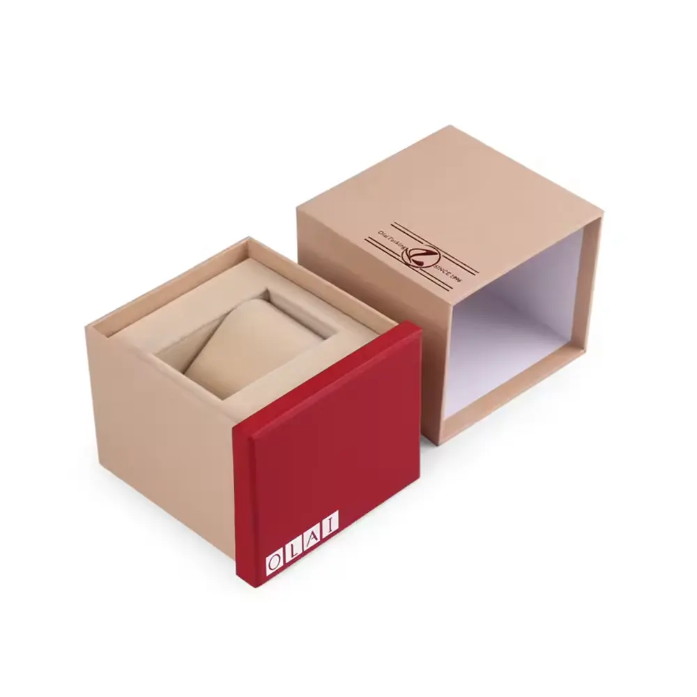 Eco Friendly Custom Logo Paper Luxury Wrist Watch Gift Box Packaging Boxes Watch Box for Watches