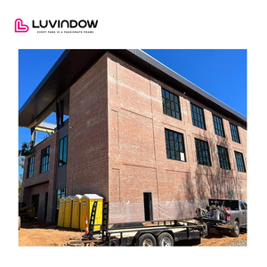 Luvindow dự án thương mại Bắc Carolina Rèm tường lưới nhiệt phá vỡ nhôm sửa chữa cửa sổ kính - Product Image 2