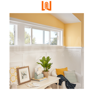 Tùy chỉnh phong cách Mỹ cách âm trượt cửa sổ PVC vườn nhựa cửa sổ pháp - Product Image 4