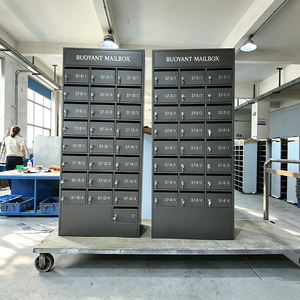 Buzón de Correos Independiente con Recubrimiento de Polvo Metálico Personalizado, Cerradura Inteligente con Llave, para Apartamentos y Comunidades - Product Image 1