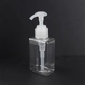 100ml bottiglia di lozione quadrata gel doccia disinfettante per le mani bottiglia divisa da viaggio