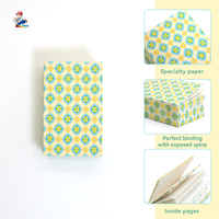 Carnet de notes mini imprimé à reliure parfaite, 100 feuilles, personnalisé, sans couverture, bloc-notes vierge, cadeau, vente en gros