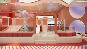 One-stop Interior Design Decoration Shop Fitment Fixture For Kids Playground & Parent-child Restaurant Fitting - Product Image 4