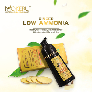 Para Mokeru 500ml <span class=keywords><strong>Champú</strong></span> para el cabello orgánico de jengibre para hombres y mujeres Crema nutritiva de 5 minutos para cambiar de color Característica refrescante - Product Image 5