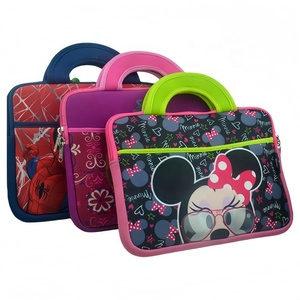 Bolsa de neopreno para portátil con logotipo personalizado, suave, impermeable y a prueba de golpes con asa, funda protectora duradera - Product Image 1