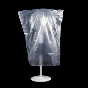 Poli sacchetti di plastica trasparente LDPE fondo aperto piatto resistente grande stampa piatta pacchetto alimentare sacchetto di rete termosaldatura accetta - Product Image 3