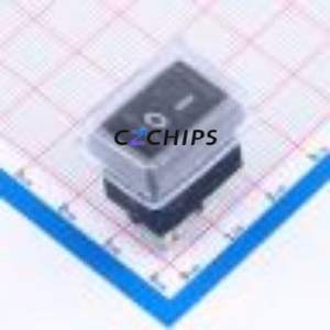 SS21-BBIWG-C Rocker Switch Through hole Component (THT) Switch 21mm 15mm Concave Bend Without - Product Image 1