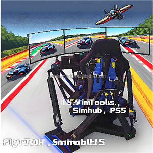 Mô phỏng đua xe <span class=keywords><strong>6DOF</strong></span> hoàn chỉnh với chuyển động <span class=keywords><strong>6DOF</strong></span> và ba màn hình - Product Image 4