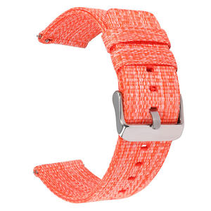 <span class=keywords><strong>Bracelet</strong></span> de montre à dégagement rapide en toile tissée, compatible avec les montres intelligentes Samsung Huawei, <span class=keywords><strong>bracelet</strong></span> de remplacement - Product Image 4