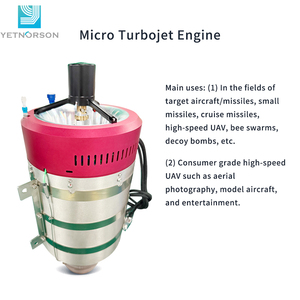 Nhỏ turbojet động cơ UAV máy bay turbojet động cơ 100kg lực đẩy RC động cơ phản lực Bộ phận động cơ turbojet động cơ thực - Product Image 1