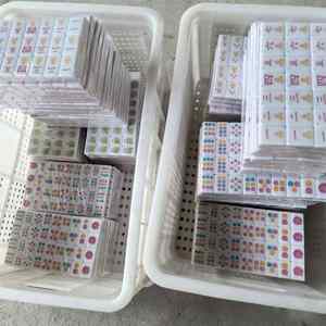 Jeu de Mahjong Américain 30mm 166 Pièces en Mélamine Personnalisable Gravé Imprimé Jeu Complet à Jouer à la Main Faible MOQ Livraison Rapide - Product Image 1