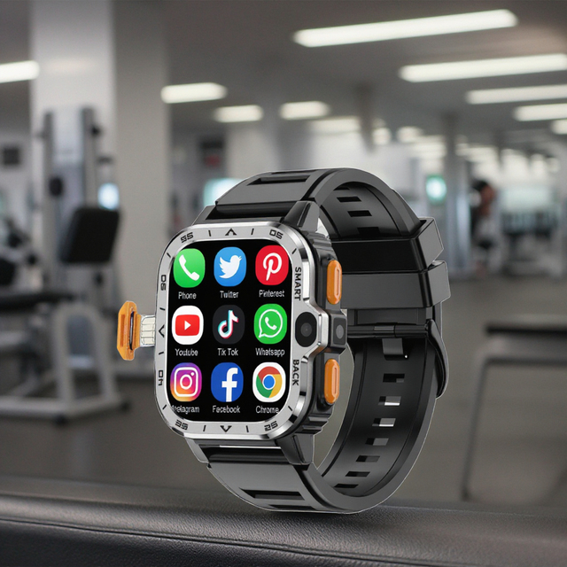 I8 Pro Max Smart Watch S8 with Wifi and Sim Card and Camera Waterproof Android 8.1 GPS Video Call 4g SmartWatches App for Tiktok