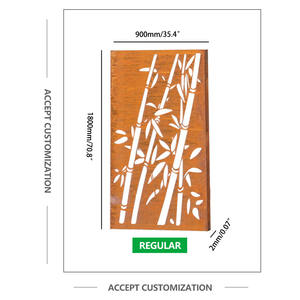 Privacy <b>Picket</b> Yard <b>Fence</b> Panels Metal Sliding <b>Gate</b> Decorative Metal Screens Customizable Height Anti-Climb Security 3D Sample - Product Image 5