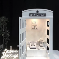Enseigne néon LED personnalisée avec support – Laissez un message pour la configuration d'un livre d'or audio – Enseigne néon pour réception de mariage