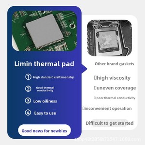 Almohadilla Térmica de Silicona LIMIN <span class=keywords><strong>ODYSSEY</strong></span> para Placa Base, CPU, Tarjeta Gráfica 3080 3090 XTW1280 5 KVmm - Product Image 3