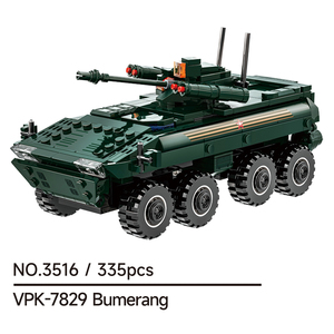 Véhicules de reconnaissance blindés Wange Tank, modèle de blocs MOC, ensemble de blocs de construction éducatifs pour enfants, jouet pour garçon, cadeau, ornements, vente en gros - Product Image 6