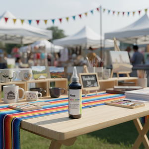 Pinturas Acrílicas Color Negro Intenso de 100 ml para Papel, Metal, Madera, Vidrio, Plástico, Hormigón y Yeso - Product Image 1